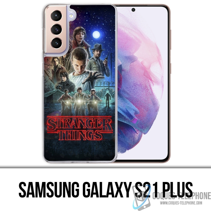 Custodia per Samsung Galaxy S21 Plus - Poster di Stranger Things