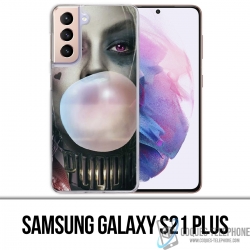 Funda Samsung Galaxy S21 Plus - Suicide Squad Harley Quinn Bubble Gum