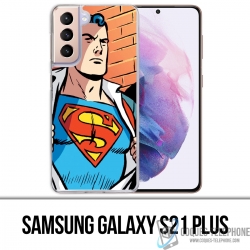 Coque Samsung Galaxy S21 Plus - Superman Comics