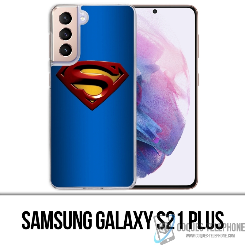 Custodia per Samsung Galaxy S21 Plus - Logo Superman