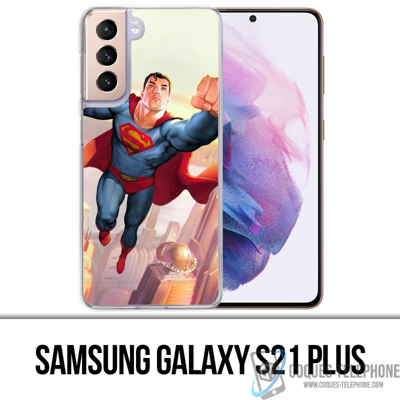 Coque Samsung Galaxy S21 Plus - Superman Man Of Tomorrow