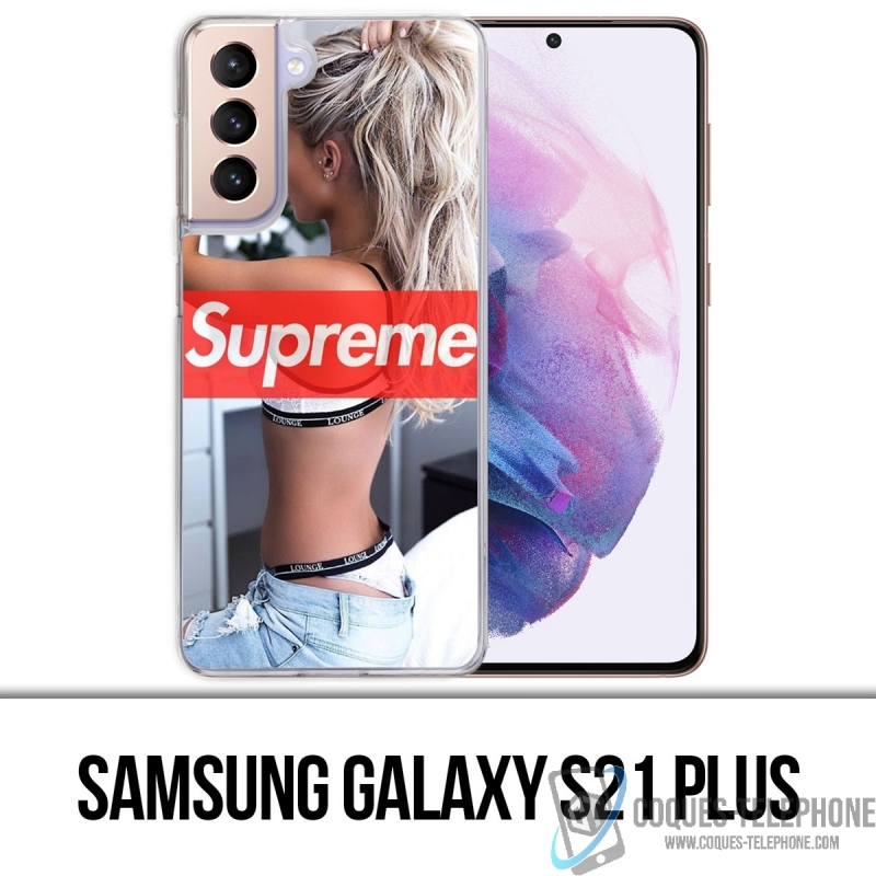 Coque Samsung Galaxy S21 Plus - Supreme Girl Dos