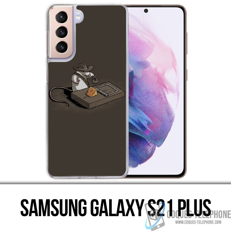 Coque Samsung Galaxy S21 Plus - Tapette Souris Indiana Jones