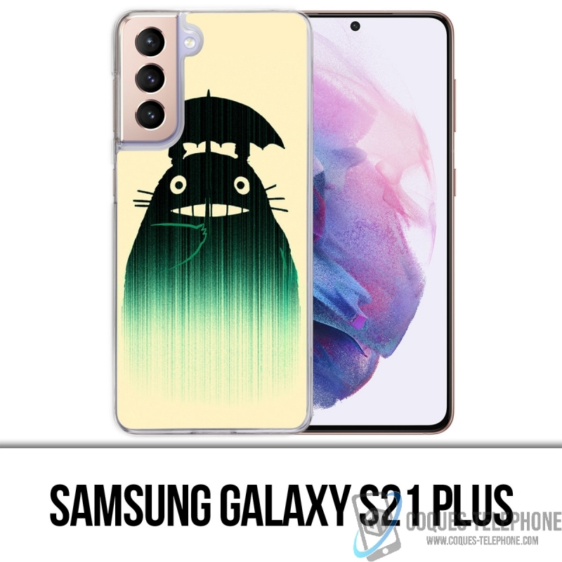 Coque Samsung Galaxy S21 Plus - Totoro Parapluie