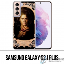 Custodia per Samsung Galaxy S21 Plus - Damon di Vampire Diaries