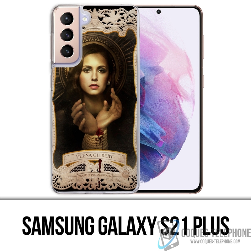 Coque Samsung Galaxy S21 Plus - Vampire Diaries Elena