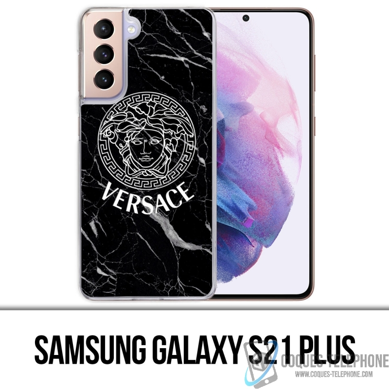 Coque Samsung Galaxy S21 Plus - Versace Marbre Noir