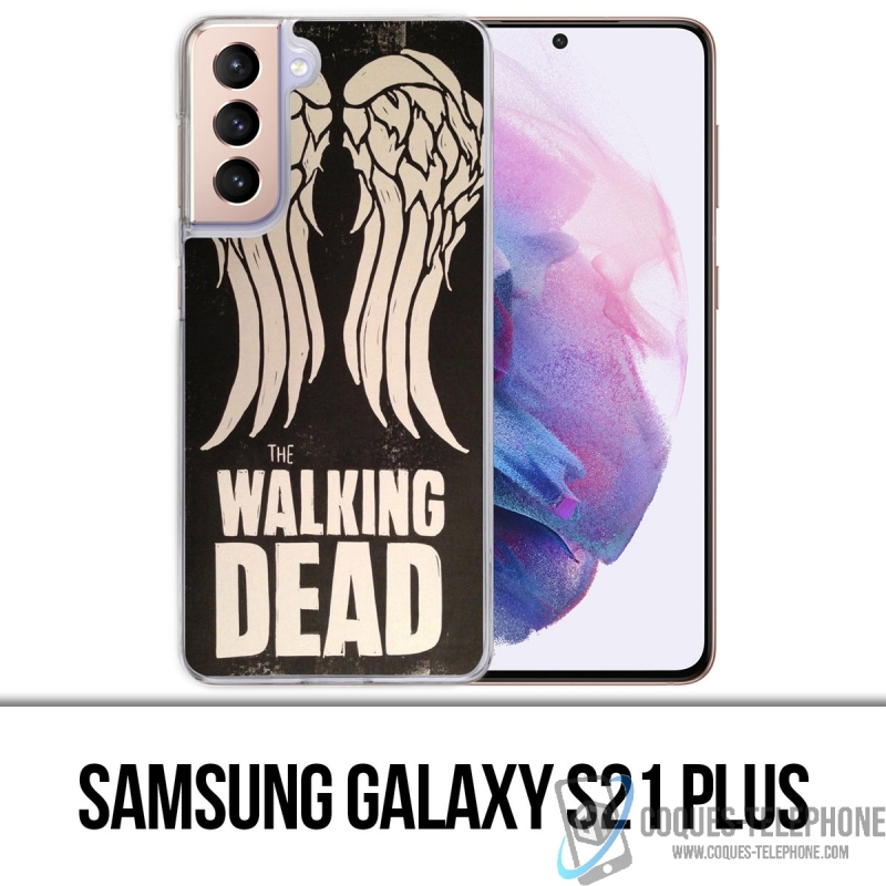 Custodia per Samsung Galaxy S21 Plus - Walking Dead Daryl Wings