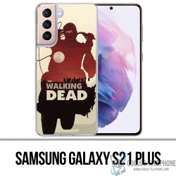 Custodia per Samsung Galaxy S21 Plus - Walking Dead Moto Fanart