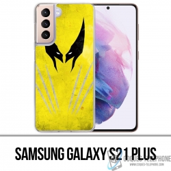 Coque Samsung Galaxy S21 Plus - Xmen Wolverine Art Design