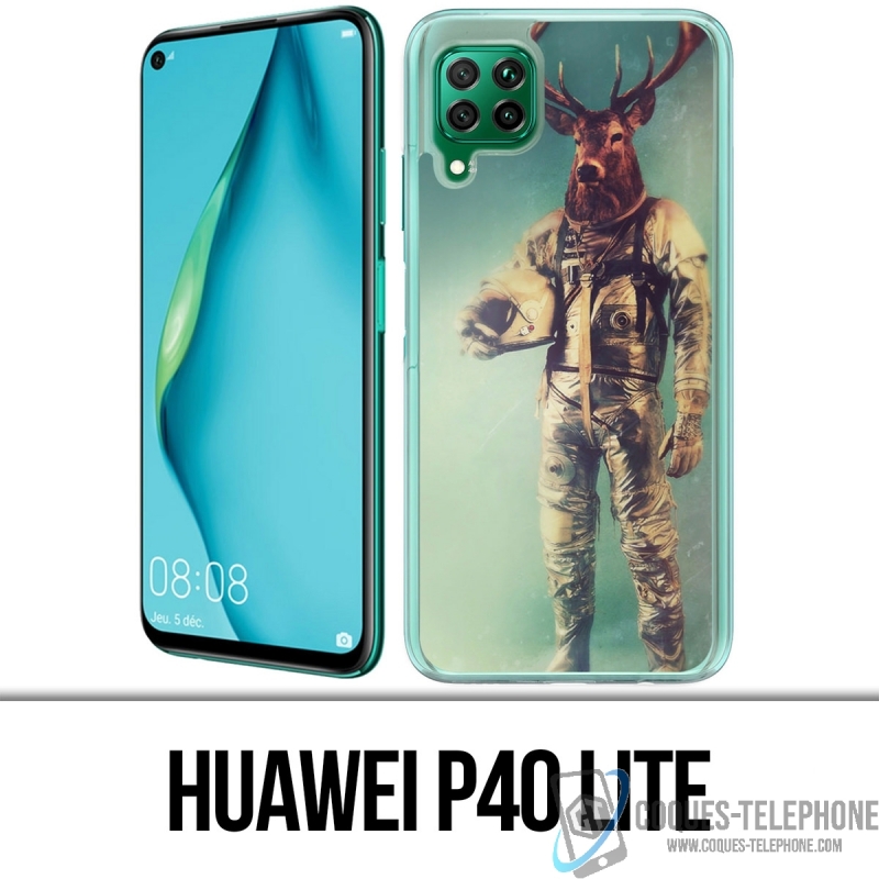 Coque Huawei P40 Lite - Animal Astronaute Cerf