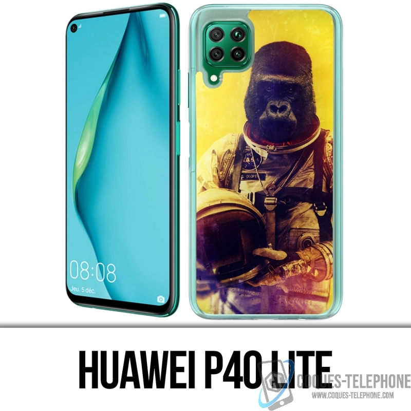Huawei P40 Lite Case - Tierastronautenaffe