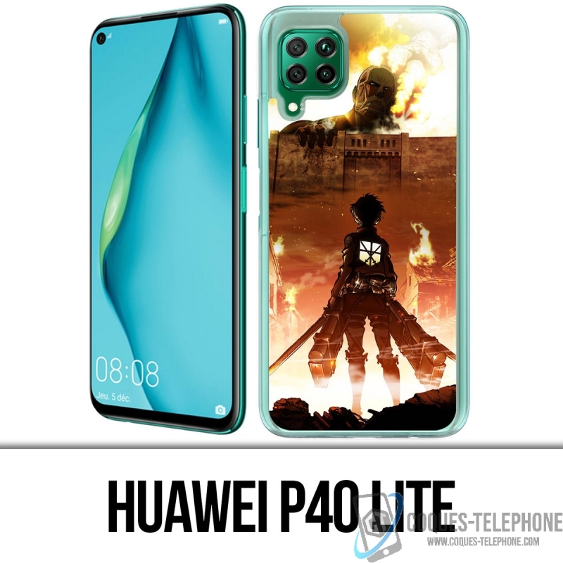 Coque Huawei P40 Lite - Attak On Titan Poster