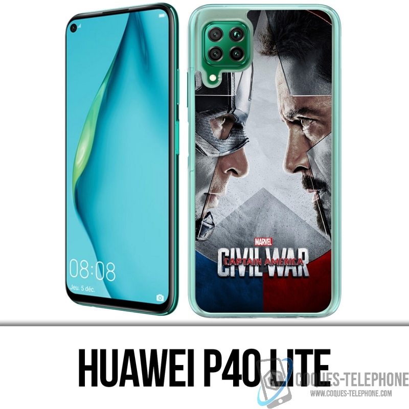 Custodia per Huawei P40 Lite - Avengers Civil War