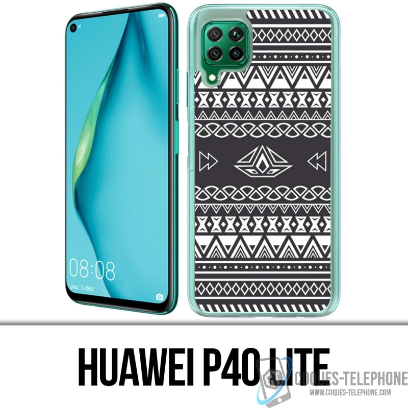 Coque Huawei P40 Lite - Azteque Gris