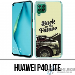 Huawei P40 Lite Case - Zurück in die Zukunft Delorean