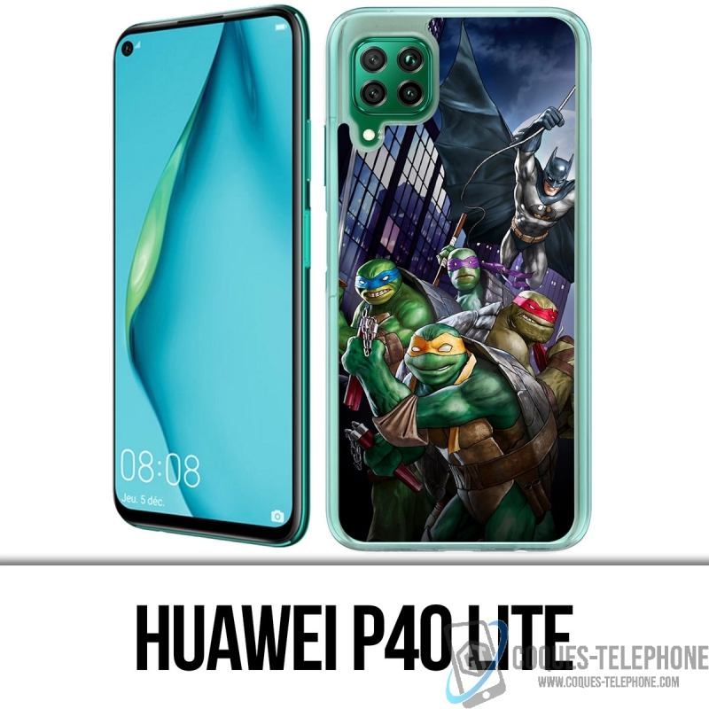 Case for Huawei P40 Lite - Batman Vs Teenage Mutant Ninja Turtles