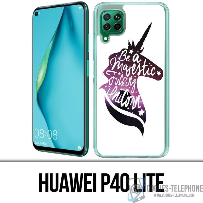 Coque Huawei P40 Lite - Be A Majestic Unicorn