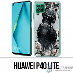 Huawei P40 Lite Case - Black Panther Comics Splash