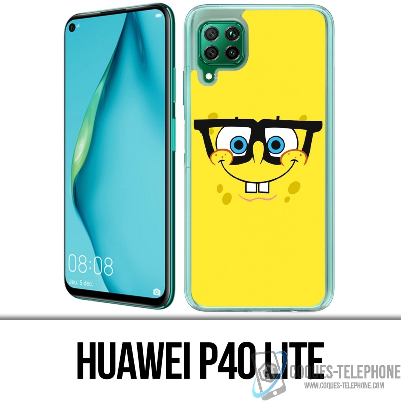 Funda Huawei P40 Lite - Gafas Bob Esponja