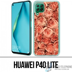 Funda Huawei P40 Lite - Ramo de rosas