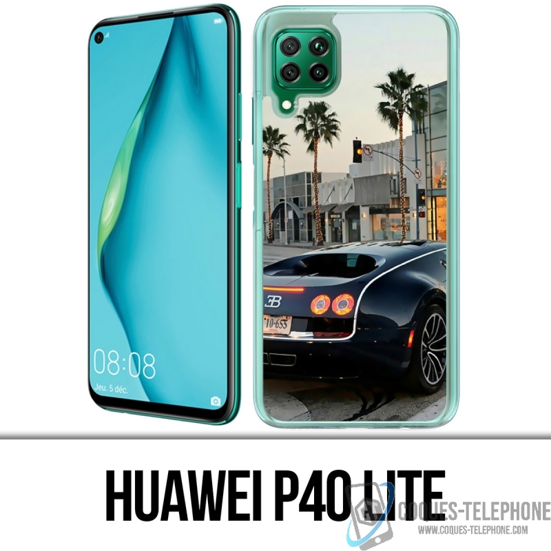 Coque Huawei P40 Lite - Bugatti Veyron City