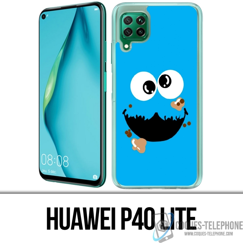 Coque Huawei P40 Lite - Cookie Monster Face