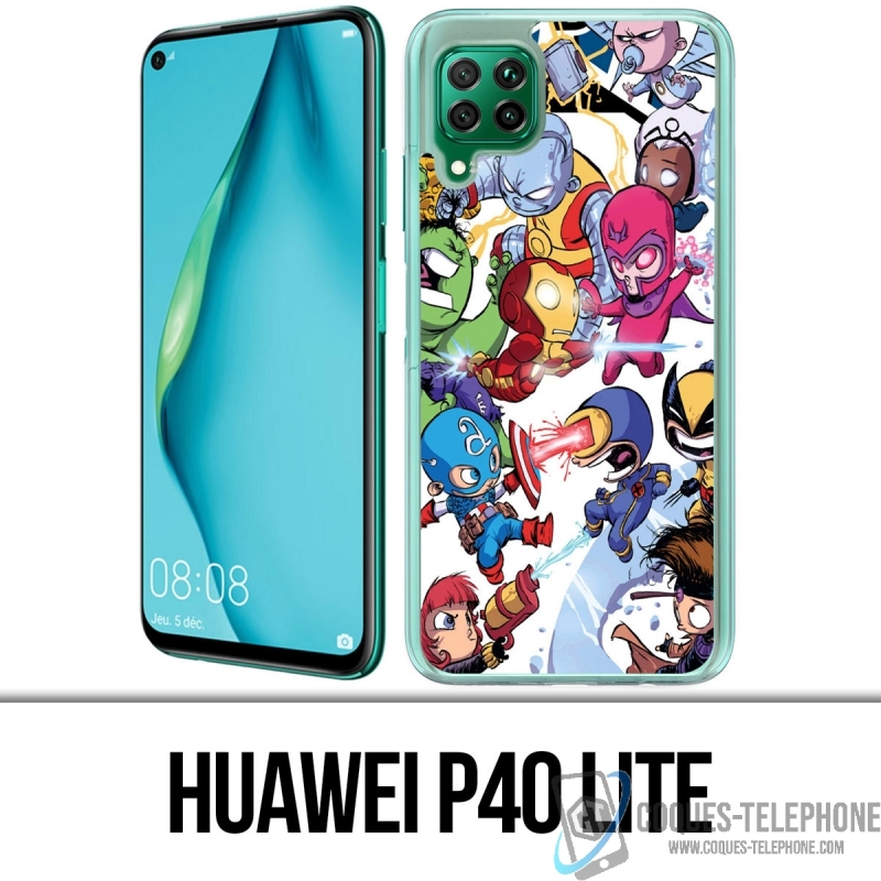 Custodia per Huawei P40 Lite - Simpatici eroi Marvel