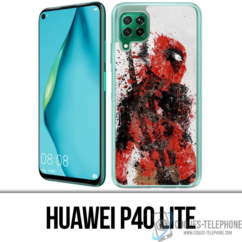 Huawei P40 Lite Case - Deadpool Paintart