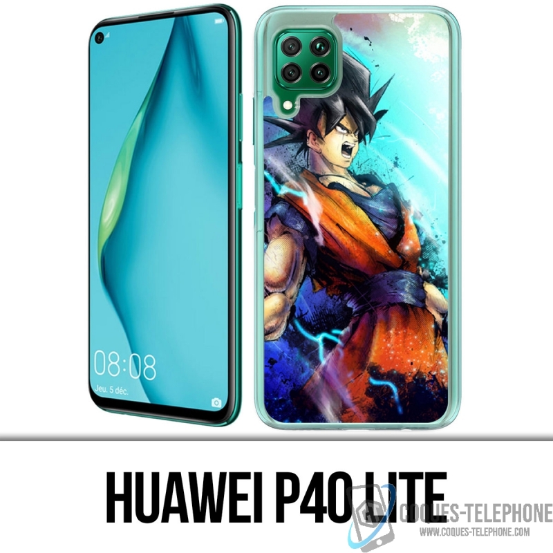 Funda Huawei P40 Lite - Color Dragon Ball Goku