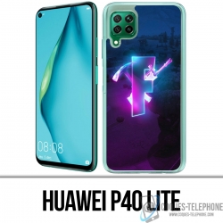 Carcasa Huawei P40 Lite - Resplandor del logotipo de Fortnite