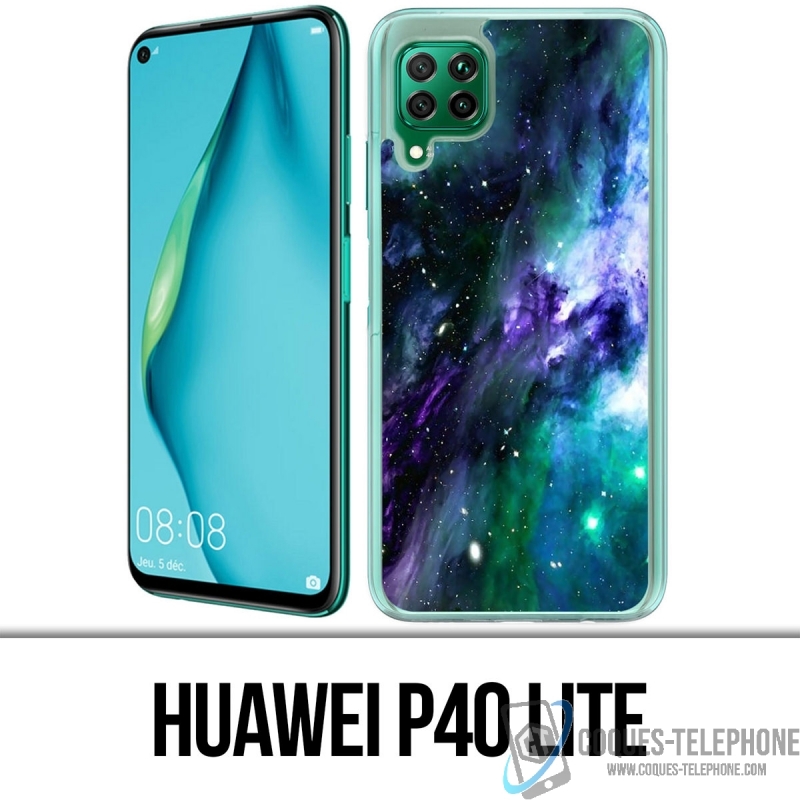 Coque Huawei P40 Lite - Galaxie Bleu