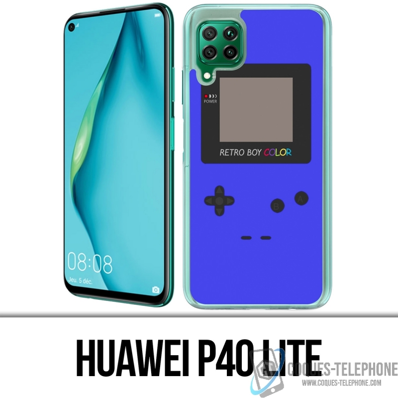 Huawei P40 Lite Case - Game Boy Farbe Blau