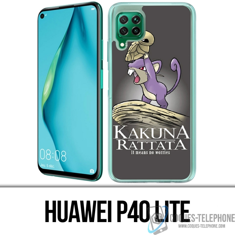 Huawei P40 Lite Case - Hakuna Rattata Pokémon Lion King