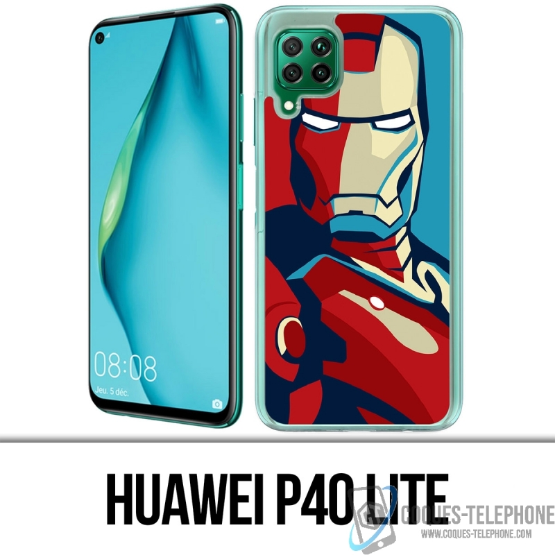 Funda para Huawei P40 Lite - Diseño de Iron Man Póster