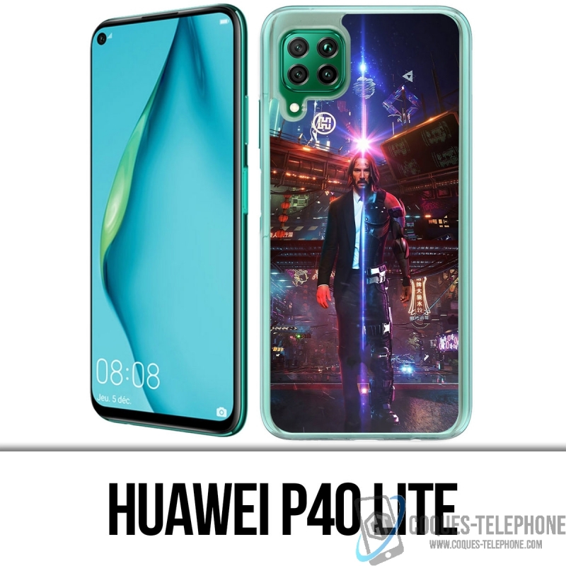 Huawei P40 Lite Case - John Wick X Cyberpunk