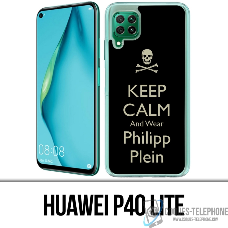 Funda Huawei P40 Lite - Mantén la calma Philipp Plein