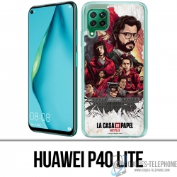 Huawei P40 Lite case - La Casa De Papel - Comics Paint