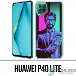Custodia Huawei P40 Lite - La Casa De Papel - Professor Neon