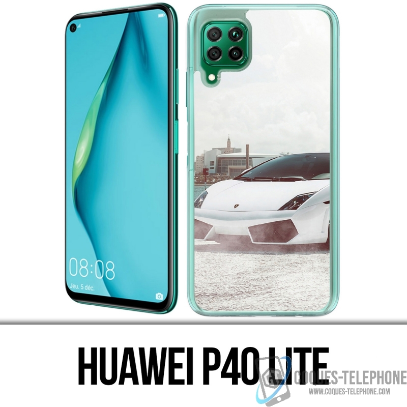 Coque Huawei P40 Lite - Lamborghini Voiture