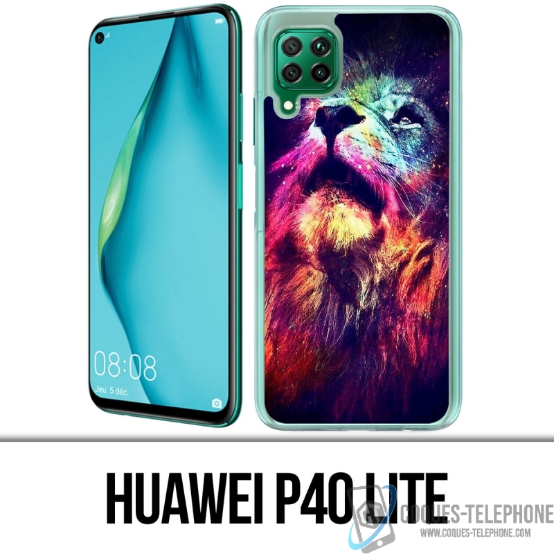 Custodia per Huawei P40 Lite - Galaxy Lion