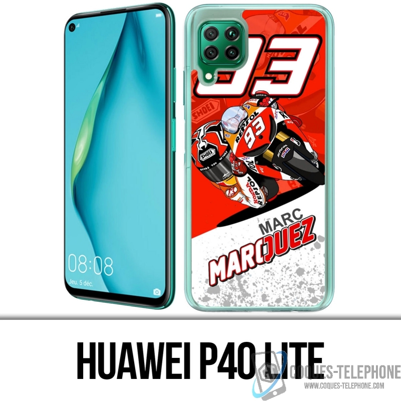 Funda Huawei P40 Lite - Marquez Cartoon