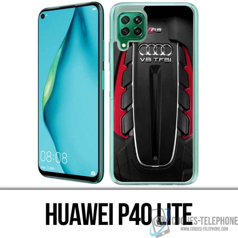 Coque Huawei P40 Lite - Moteur Audi V8