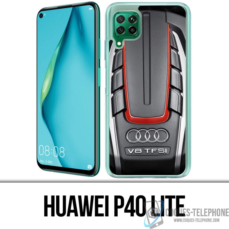 Coque Huawei P40 Lite - Moteur Audi V8 2