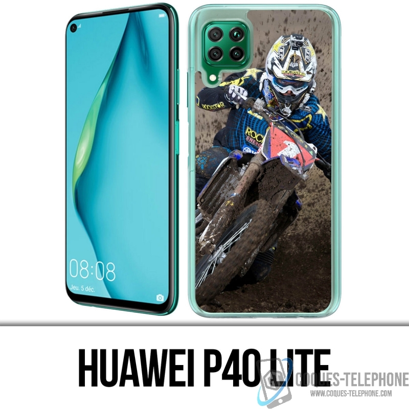 Coque Huawei P40 Lite - Motocross Boue