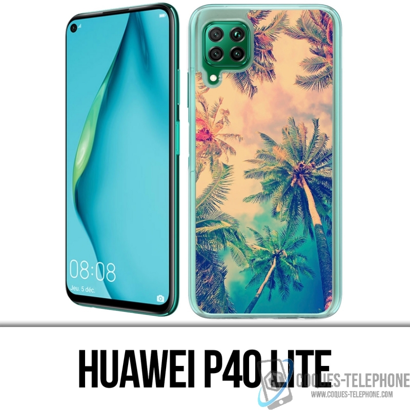 Funda Huawei P40 Lite - Palmeras