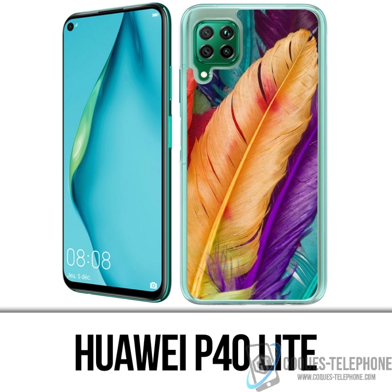 Custodia per Huawei P40 Lite - Piume