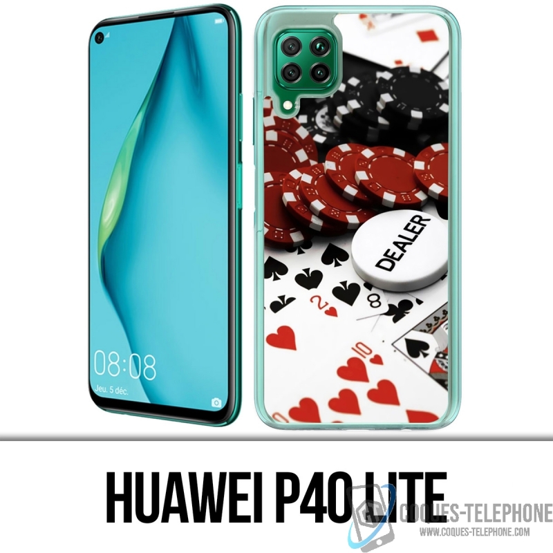 Coque Huawei P40 Lite - Poker Dealer