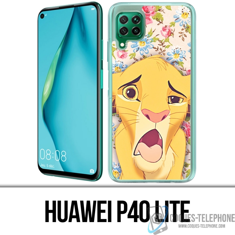 Coque Huawei P40 Lite - Roi Lion Simba Grimace