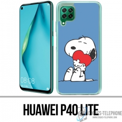 Coque Huawei P40 Lite - Snoopy Coeur